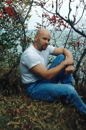 Me on the bank of Govenor's Island(Madison)